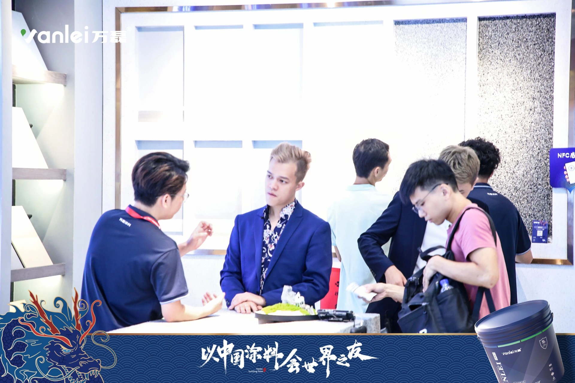 七年蟬聯(lián)展館人氣王！萬磊涂料，以中國涂料，會(huì)世界之友